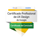 Certificado Profissional de UX Design do Google